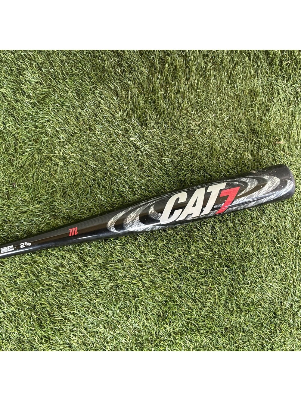 Marucci CAT7 BBCOR 33/30 -3 Alloy Bat 2 5/8” AZ4X AV2 Used HS/College